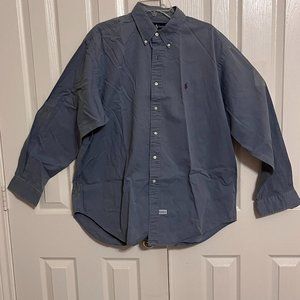 Ralph Lauren Blue Chambray Shirt - XL